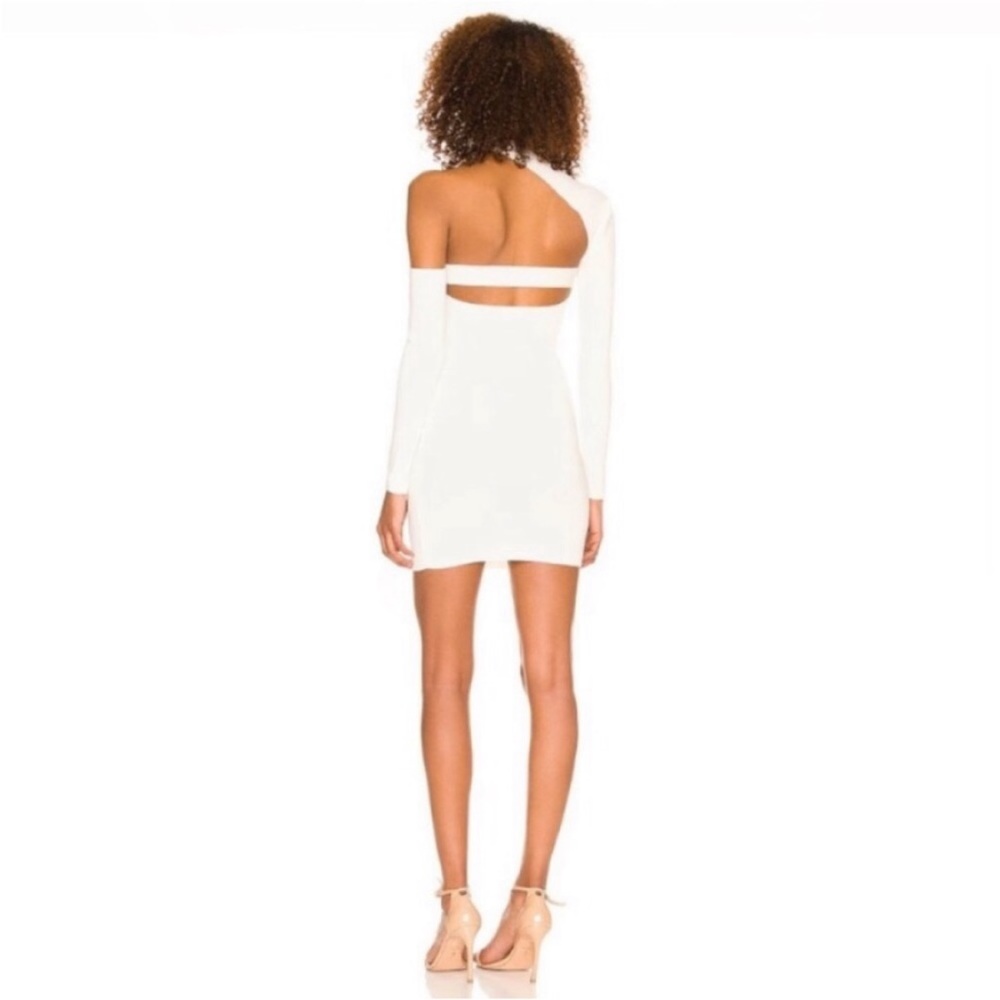 SUPERDOWN Kattie Cut Out Dress in White - M - Picture 3 of 9